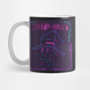 The Witch Skull, Techno-Coven GothCon 2022 Mug